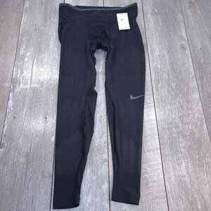Nike Pro ADV Recovery Tights Mens Size XXL 2XL Black Dri Fit Training Fitness